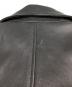 中古・古着 DIESEL (ディーゼル) ラムレザーライダースジャケット / TIMELESS ブラック サイズ:L：22000円