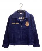 GDDQSDC&COジーディーディーキューエスディーシーアンドコー）の古着「FFA JACKET」｜ネイビー