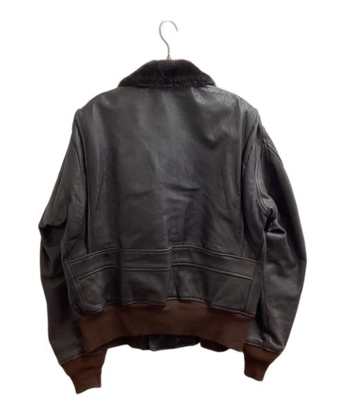 cooper（クーパー）COOPER (クーパー) G-1フライトジャケット / 8718-01-824-3400 / USA製 ブラウン サイズ:42Rの古着・服飾アイテム