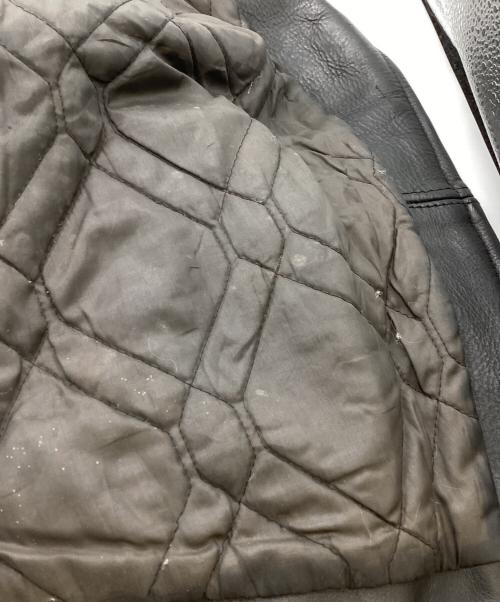 WALTER DYER（ウォルター・ダイアー）WALTER DYER (ウォルター・ダイアー) ダブルライダースジャケット / USA製 ブラック サイズ:44の古着・服飾アイテム