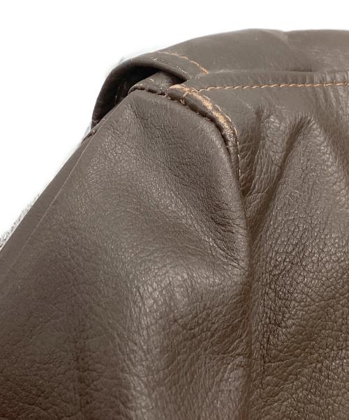 U'S NAVY（アメリカ海軍）U'S NAVY (ユーエスネイビー) G-1フライトジャケット / 8415-00-268-7801 / BRILL BROS社製 / 87年製造 ブラウン サイズ:44の古着・服飾アイテム