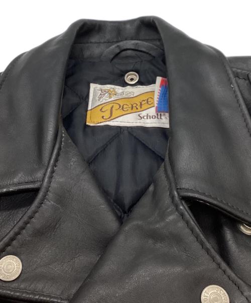 Schott（ショット）Schott (ショット) ダブルライダースジャケット / 618 / USA製 ブラック サイズ:42の古着・服飾アイテム