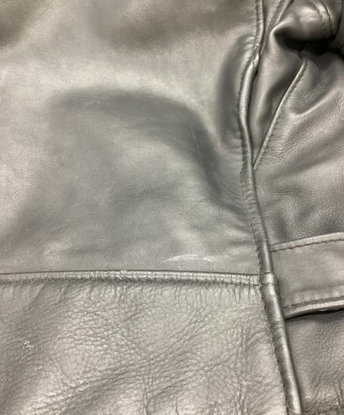 Schott（ショット）Schott (ショット) ダブルライダースジャケット / 618 / USA製 ブラック サイズ:42の古着・服飾アイテム