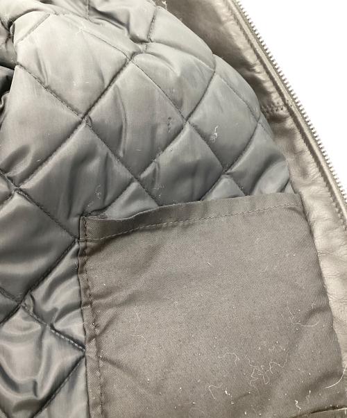 Schott（ショット）Schott (ショット) ダブルライダースジャケット / 618 / USA製 ブラック サイズ:42の古着・服飾アイテム