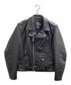 Schottショット）の古着「ONESTAR ライダースジャケット / 7007 / USA製 613US」｜ブラック