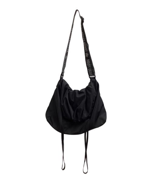MARY QUANT（マリークヮント）MARY QUANT (マリークヮント) ロゴドロストショルダー ブラックの古着・服飾アイテム
