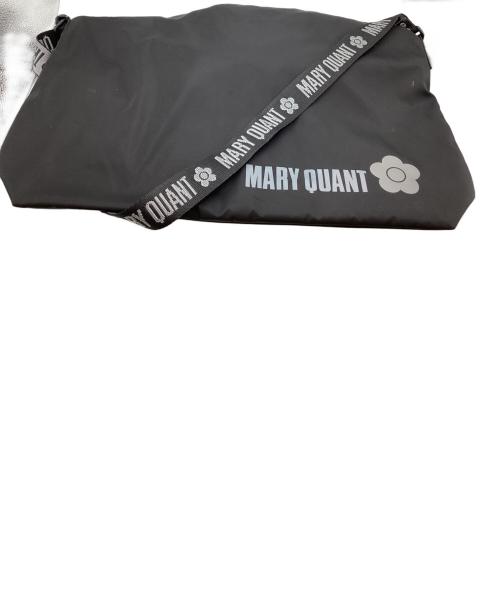 MARY QUANT（マリークヮント）MARY QUANT (マリークヮント) ロゴドロストショルダー ブラックの古着・服飾アイテム