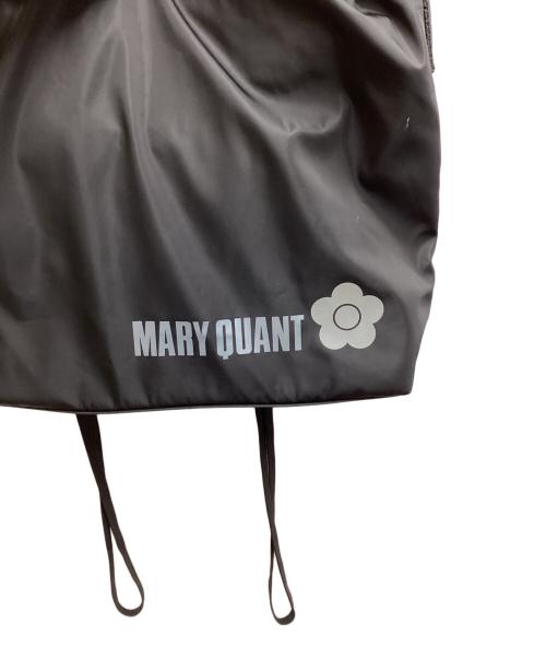 MARY QUANT（マリークヮント）MARY QUANT (マリークヮント) ロゴドロストショルダー ブラックの古着・服飾アイテム