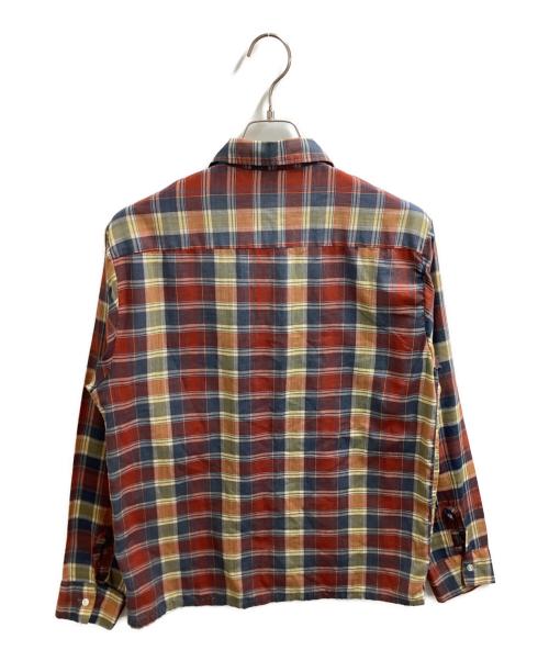 brookdale（ブルックデール）brookdale (ブルックデール) チェックシャツ ブラウン サイズ:Mの古着・服飾アイテム