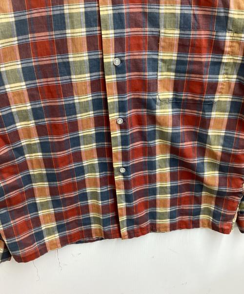 brookdale（ブルックデール）brookdale (ブルックデール) チェックシャツ ブラウン サイズ:Mの古着・服飾アイテム