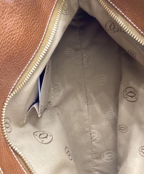 Cartier（カルティエ）Cartier (カルティエ) マルチェロドゥカルティエバッグSM ブラウンの古着・服飾アイテム