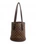 LOUIS VUITTON (ルイ ヴィトン) バケットバッグ / ダミエマレ / N42240 ブラウン：43000円