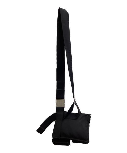A-COLD-WALL（ア・コールド・ウォール）A-COLD-WALL (ア・コールド・ウォール) CANVAS HOLSTER BAG ブラックの古着・服飾アイテム