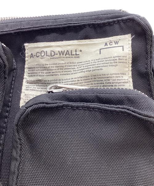 A-COLD-WALL（ア・コールド・ウォール）A-COLD-WALL (ア・コールド・ウォール) CANVAS HOLSTER BAG ブラックの古着・服飾アイテム