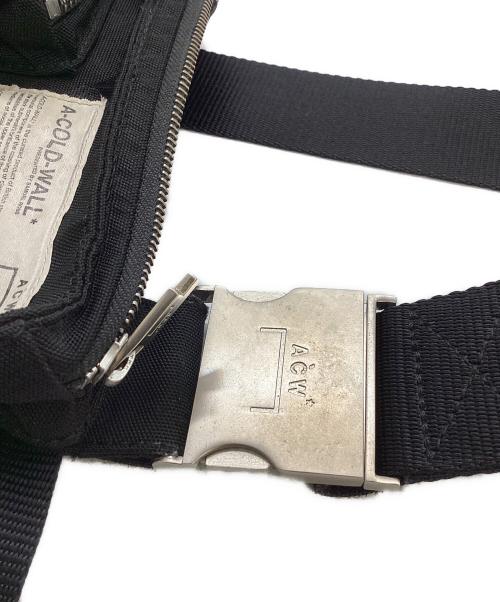 A-COLD-WALL（ア・コールド・ウォール）A-COLD-WALL (ア・コールド・ウォール) CANVAS HOLSTER BAG ブラックの古着・服飾アイテム