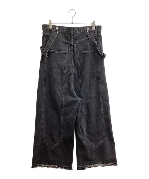 PRANK PROJECT（プランクプロジェクト）PRANK PROJECT (プランクプロジェクト) Loose Waist Two-way Salopette Pants / ルーズウエスト ツーウェイサロペットパンツ / 31231265407 ブラック サイズ:FREEの古着・服飾アイテム