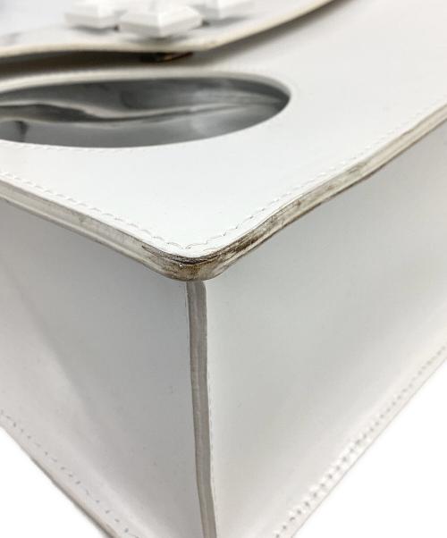 OFFWHITE（オフホワイト）OFFWHITE (オフホワイト) meteor 2.8 jitney bag ホワイトの古着・服飾アイテム