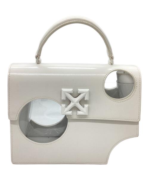OFFWHITE（オフホワイト）OFFWHITE (オフホワイト) meteor 2.8 jitney bag ホワイトの古着・服飾アイテム