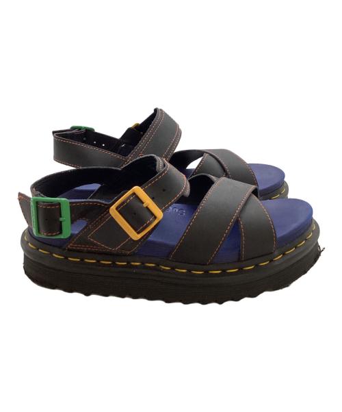 Dr.Martens（ドクターマーチン）Dr.Martens (ドクターマーチン) ZEBRILUS VOSSII ブラック サイズ:5の古着・服飾アイテム