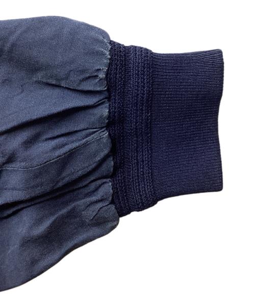 MISSONI UOMO（ミッソーニウオモ）MISSONI UOMO (ミッソーニウオモ) シルクブルゾン / イタリア製 ネイビー サイズ:50の古着・服飾アイテム