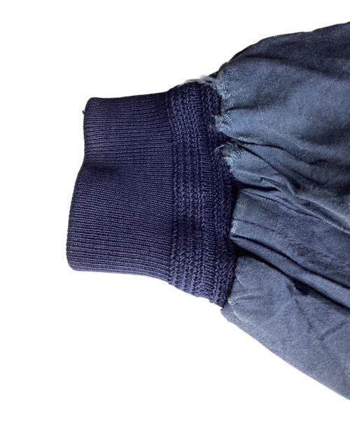 MISSONI UOMO（ミッソーニウオモ）MISSONI UOMO (ミッソーニウオモ) シルクブルゾン / イタリア製 ネイビー サイズ:50の古着・服飾アイテム