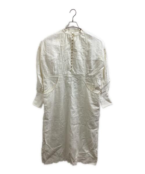 holiday（ホリデー）HOLIDAY (ホリデー) ヘビーリネンドレス　/　21102528 アイボリー サイズ:ONE SIZEの古着・服飾アイテム