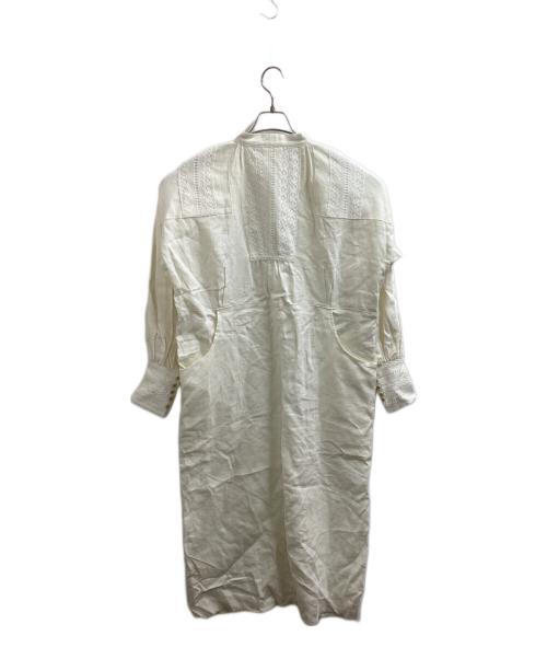 holiday（ホリデー）HOLIDAY (ホリデー) ヘビーリネンドレス　/　21102528 アイボリー サイズ:ONE SIZEの古着・服飾アイテム