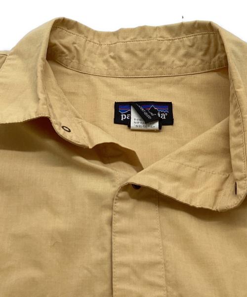 Patagonia（パタゴニア）Patagonia (パタゴニア) S/S COTTON SHIRT / 半袖シャツ イエロー サイズ:Sの古着・服飾アイテム