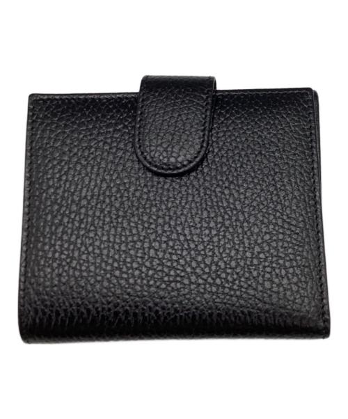 GUCCI（グッチ）GUCCI (グッチ) インターロッキングG 二つ折り財布 / 615525 / 534563 ブラックの古着・服飾アイテム