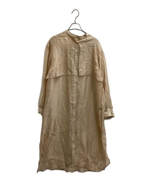 parigot（パリゴ）parigot (パリゴ) シアーワンピース / PL-0P0923SP-CLC ブラウン サイズ:FREEの古着・服飾アイテム