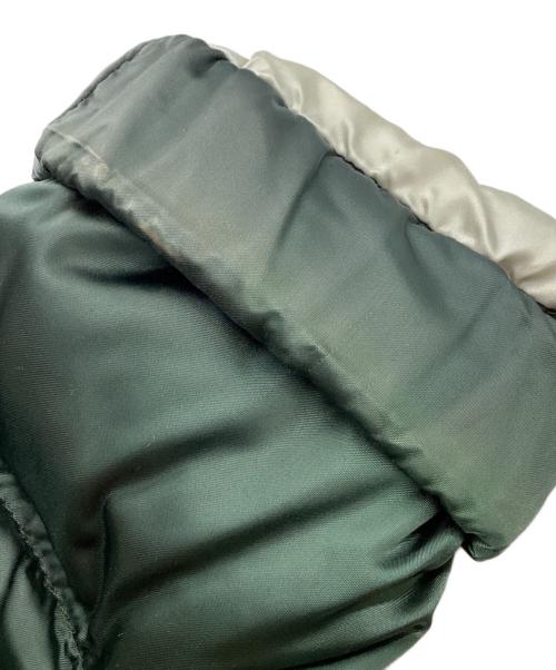 PRADA SPORTS（プラダスポーツ）PRADA SPORTS (プラダスポーツ) ファーダウンジャケット / 2011年モデル / 28D060 R0K グリーン サイズ:40の古着・服飾アイテム