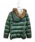 PRADA SPORTS (プラダスポーツ) ファーダウンジャケット / 2011年モデル / 28D060 R0K グリーン サイズ:40：20000円
