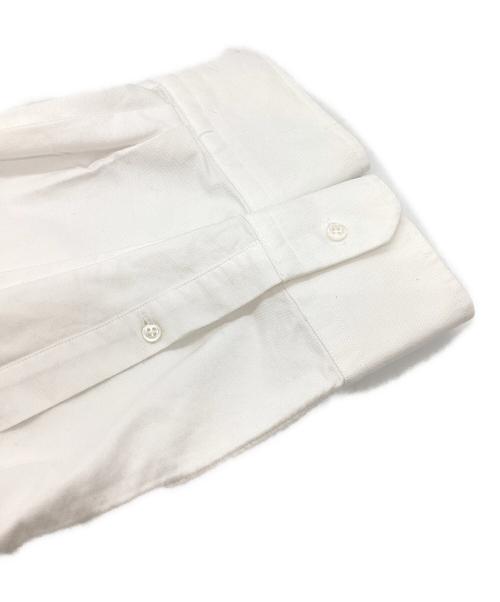 Thom Browne（トムブラウン）Thom Browne (トムブラウン) Oxford Striped Elastic Seam Shirt / オックスフォードストライプ エラスティックシームシャツ / MWL270A-00139100 ホワイト サイズ:2の古着・服飾アイテム