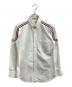 Thom Browne（トムブラウン）の古着「Oxford Striped Elastic Seam Shirt / オックスフォードストライプ エラスティックシームシャツ / MWL270A-00139100」｜ホワイト