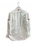 Thom Browne (トムブラウン) Oxford Striped Elastic Seam Shirt / オックスフォードストライプ エラスティックシームシャツ / MWL270A-00139100 ホワイト サイズ:2：13000円
