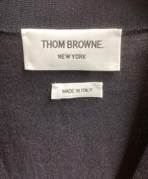 Thom Browne（トムブラウン）Thom Browne (トムブラウン) V-Neck Cardigan Vest / Vネック カーディガン ベスト ネイビー サイズ:3の古着・服飾アイテム