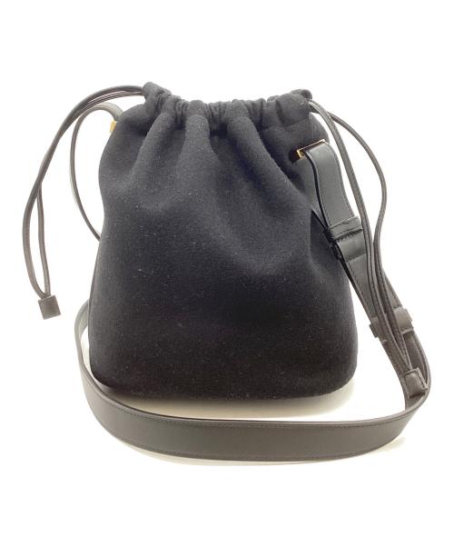 Saint Laurent Paris（サンローランパリ）Saint Laurent Paris (サンローランパリ) RIVE GAUCHE BUCKET BAG / リヴゴーシュ バケットバッグ / TCT710261 / 0124 ブラックの古着・服飾アイテム