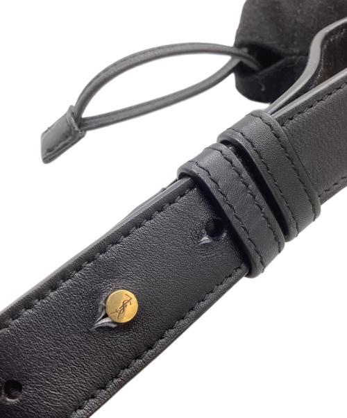 Saint Laurent Paris（サンローランパリ）Saint Laurent Paris (サンローランパリ) RIVE GAUCHE BUCKET BAG / リヴゴーシュ バケットバッグ / TCT710261 / 0124 ブラックの古着・服飾アイテム