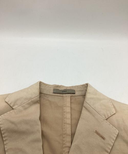 BOGLIOLI（ボリオリ）BOGLIOLI (ボリオリ) COATアンコンテーラードジャケット ブラウン サイズ:46の古着・服飾アイテム