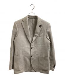 LARDINI（ラルディーニ）の古着「段返り3Bジャケット / JB22526AQ」｜グレー