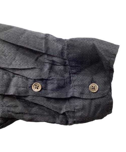 OUR LEGACY（アワーレガシー）OUR LEGACY (アワーレガシー) stussy (ステューシー) WORK SHOP SHIRT / コットンシルクシャツ / 25SS  ブラック サイズ:Sの古着・服飾アイテム