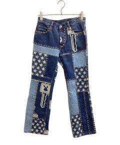 中古・古着通販】Hysteric Glamour (ヒステリックグラマー) レザー切替