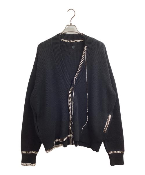 OUAT（オーユーエーティー）OUAT　 (オーユーエーティー) OFFICE CARDIGAN ブラック サイズ:3の古着・服飾アイテム