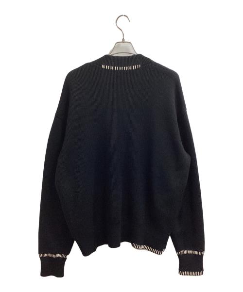 OUAT（オーユーエーティー）OUAT　 (オーユーエーティー) OFFICE CARDIGAN ブラック サイズ:3の古着・服飾アイテム