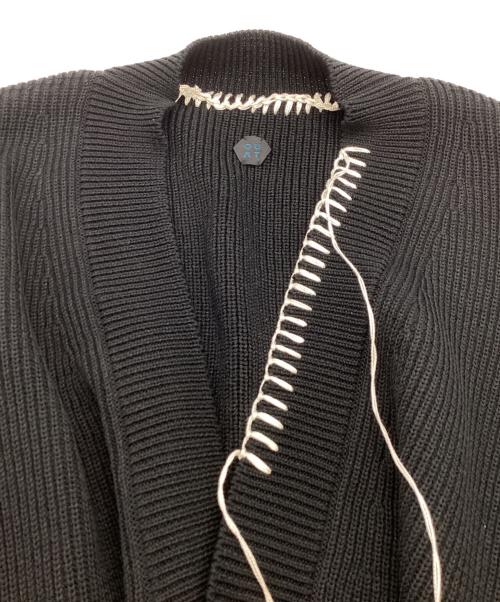 OUAT（オーユーエーティー）OUAT　 (オーユーエーティー) OFFICE CARDIGAN ブラック サイズ:3の古着・服飾アイテム