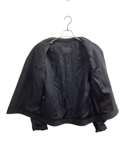 PRADA（プラダ）PRADA (プラダ) シャツジャケット / MADE IN ITALY ブラック サイズ:Sの古着・服飾アイテム