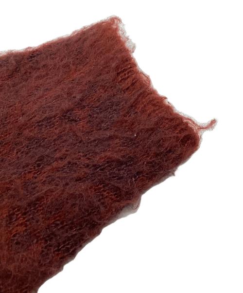 NEIGHBORHOOD（ネイバーフッド）NEIGHBORHOOD (ネイバーフッド) MOHAIR CARDIGAN/NA-KNIT.LS / 202FUNH-KNM05 / モヘヤカーディガン レッド サイズ:Sの古着・服飾アイテム