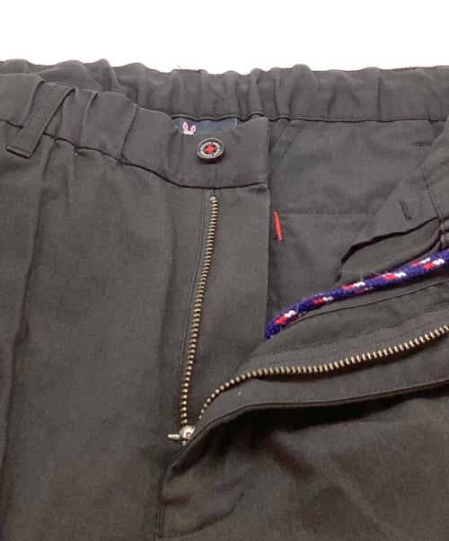 Psycho Bunny（サイコ バニー）Psycho Bunny (サイコ バニー) CORDURA メランジ ストレッチ カーゴ パンツ ブラック サイズ:Lの古着・服飾アイテム