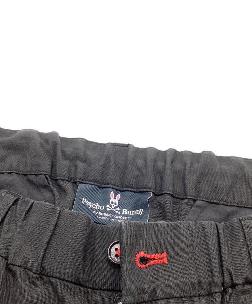 Psycho Bunny（サイコ バニー）Psycho Bunny (サイコ バニー) CORDURA メランジ ストレッチ カーゴ パンツ ブラック サイズ:Lの古着・服飾アイテム