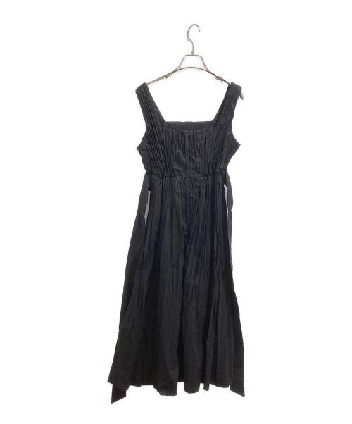 FRAY ID（フレイ アイディー）FRAY ID (フレイ アイディー) ワッシャープリーツワンピース / FWF0182116 ブラック サイズ:1 未使用品の古着・服飾アイテム